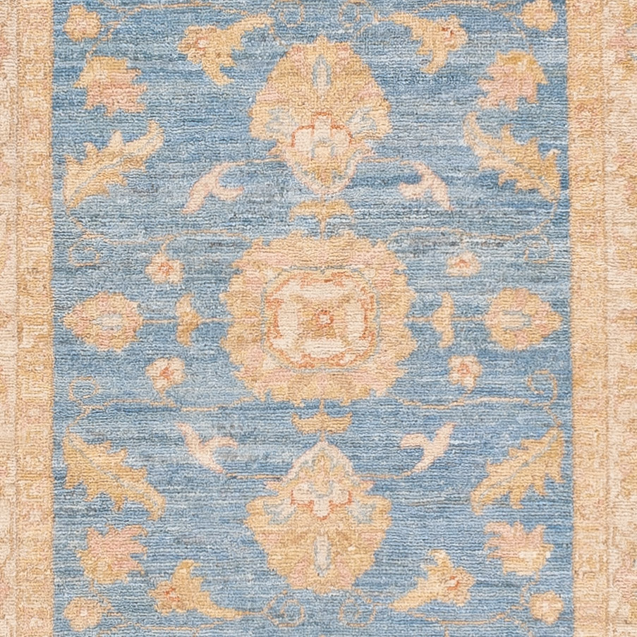 Tappeto corsia Tappeto Ziegler - 287 x 83 cm - blu