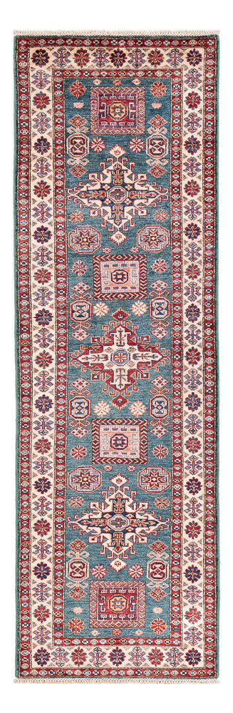 Tappeto corsia Tappeto Ziegler - Kazak - 253 x 78 cm - blu scuro