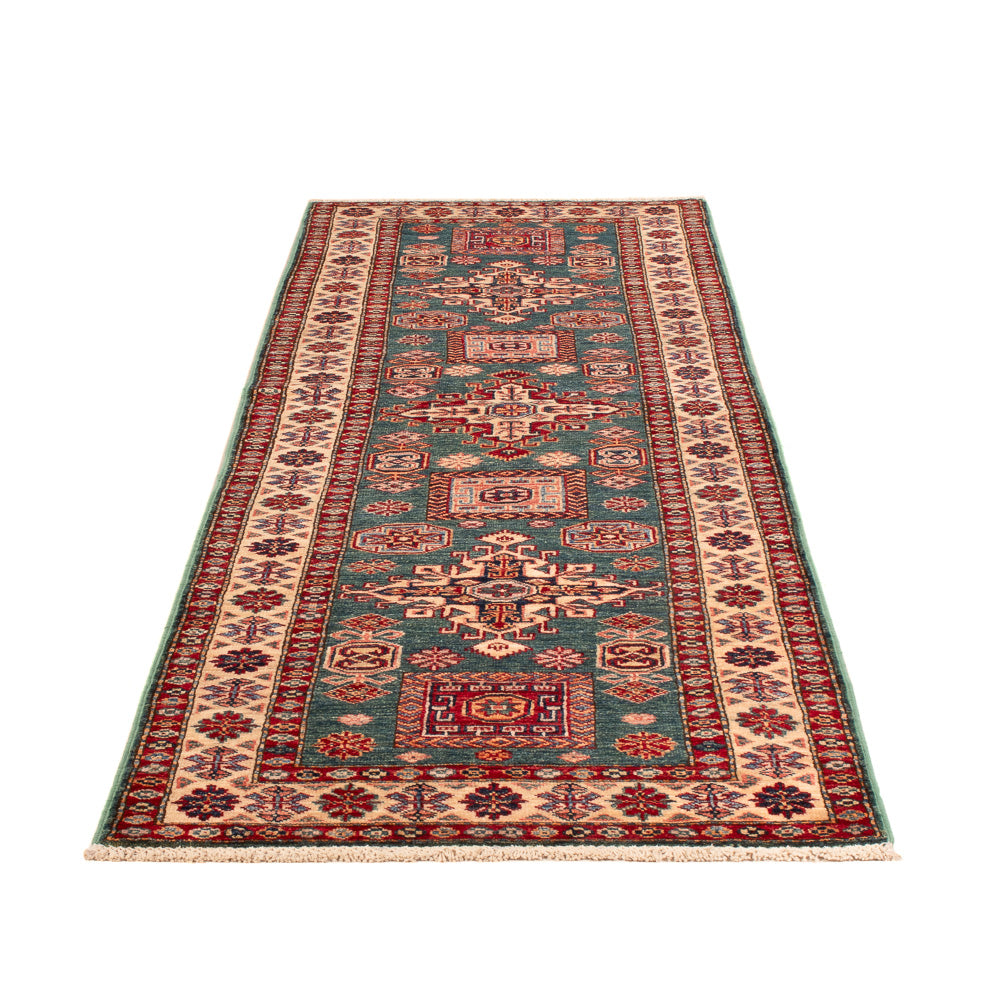 Tappeto corsia Tappeto Ziegler - Kazak - 253 x 78 cm - blu scuro