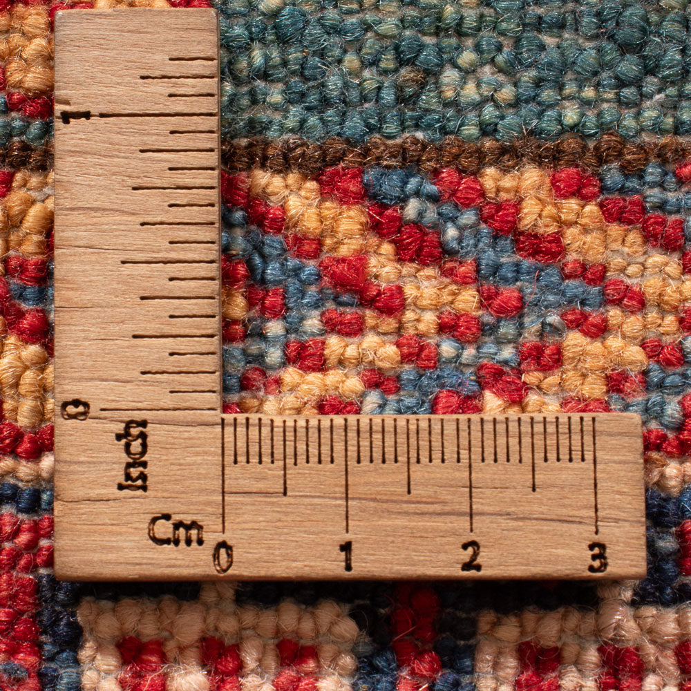 Tappeto corsia Tappeto Ziegler - Kazak - 253 x 78 cm - blu scuro