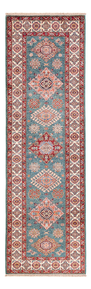 Tappeto corsia Tappeto Ziegler - Kazak - 247 x 75 cm - blu scuro