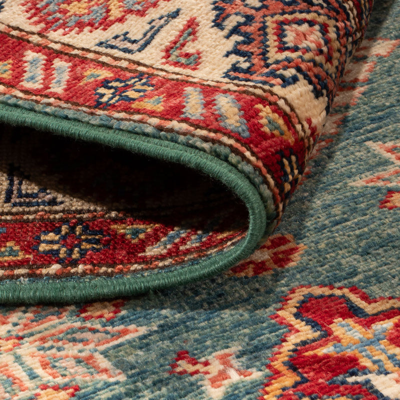 Tappeto corsia Tappeto Ziegler - Kazak - 247 x 75 cm - blu scuro