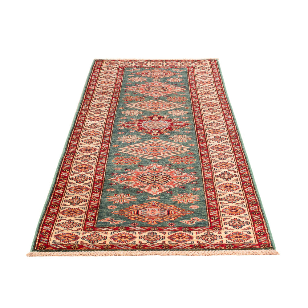 Tappeto corsia Tappeto Ziegler - Kazak - 247 x 75 cm - blu scuro