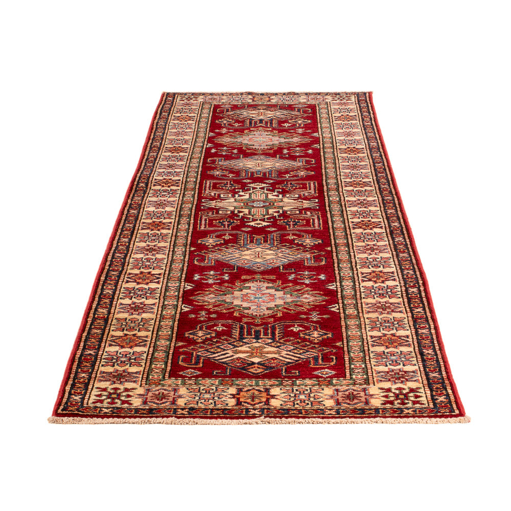 Tappeto corsia Tappeto Ziegler - Kazak - 251 x 76 cm - rosso
