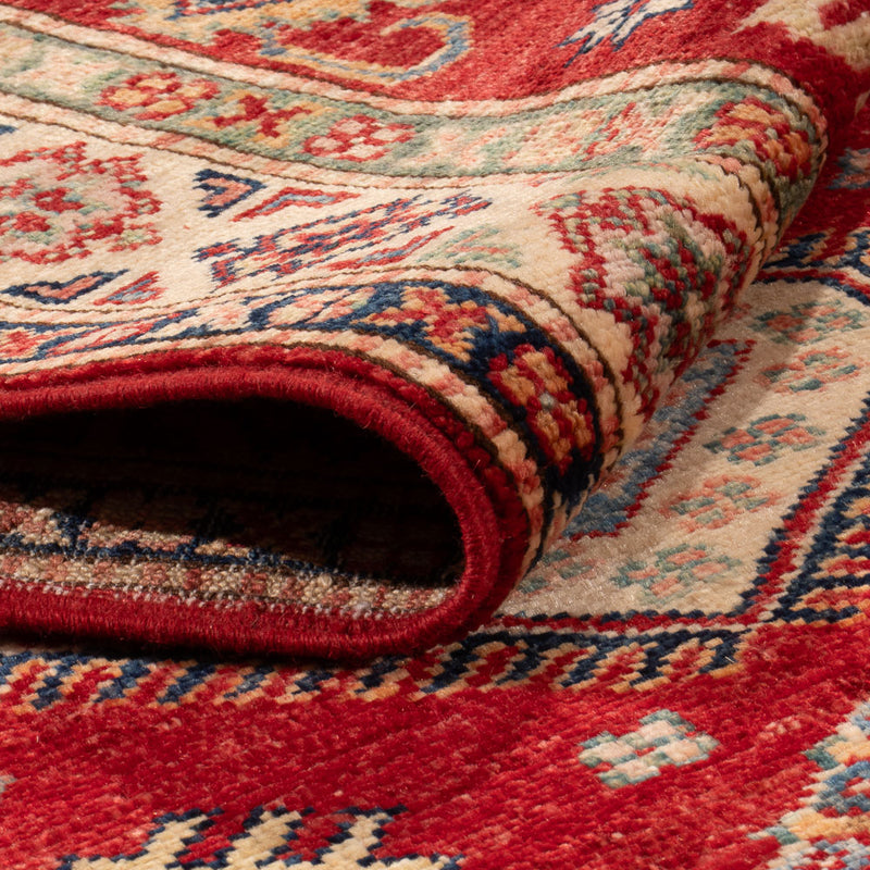 Tappeto corsia Tappeto Ziegler - Kazak - 236 x 77 cm - rosso