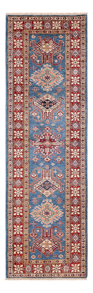Tappeto corsia Tappeto Ziegler - Kazak - 242 x 73 cm - blu