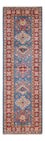 Tappeto corsia Tappeto Ziegler - Kazak - 242 x 73 cm - blu