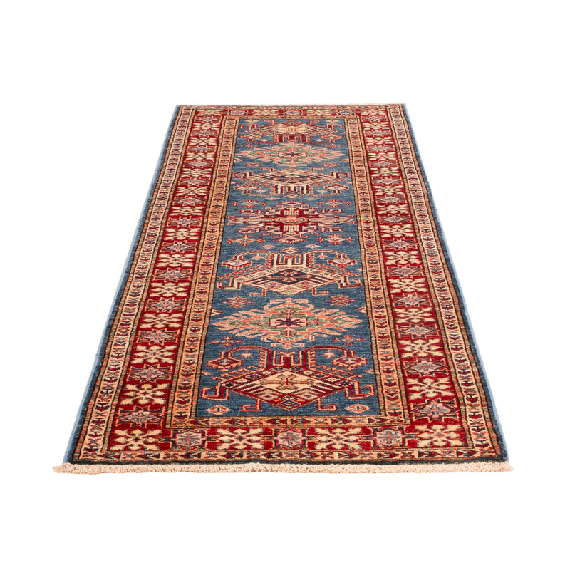 Tappeto corsia Tappeto Ziegler - Kazak - 242 x 73 cm - blu