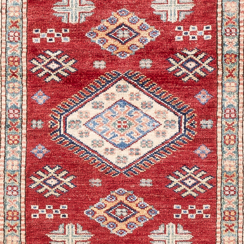 Tappeto corsia Tappeto Ziegler - Kazak - 238 x 75 cm - rosso