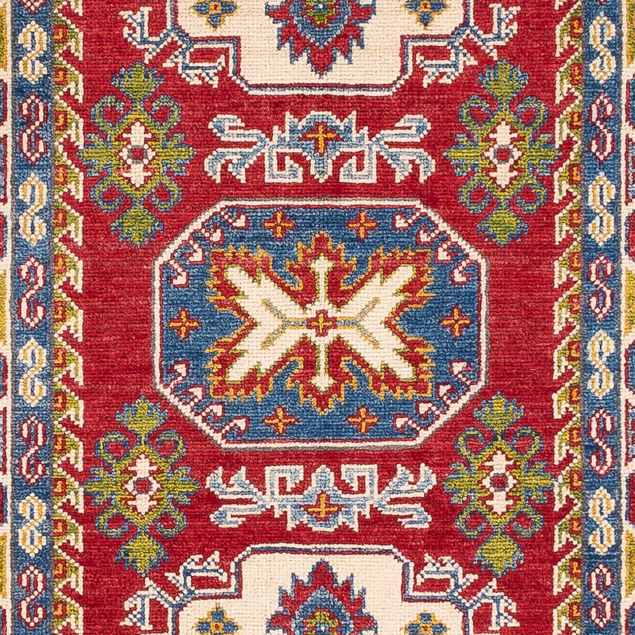 Tappeto corsia Tappeto Ziegler - Kazak - 300 x 80 cm - rosso