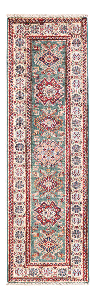 Tappeto corsia Tappeto Ziegler - Kazak - 248 x 73 cm - verde scuro