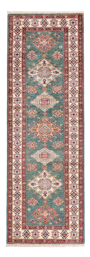 Tappeto corsia Tappeto Ziegler - Kazak - 242 x 78 cm - verde