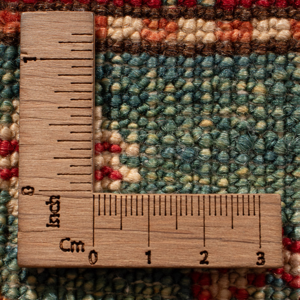 Tappeto corsia Tappeto Ziegler - Kazak - 242 x 78 cm - verde