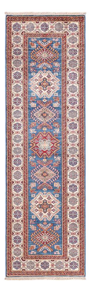 Tappeto corsia Tappeto Ziegler - Kazak - 246 x 75 cm - blu