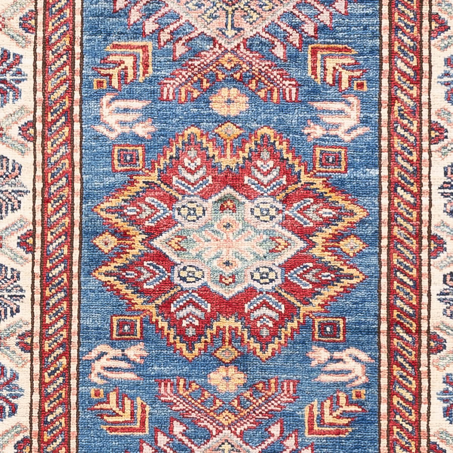 Tappeto corsia Tappeto Ziegler - Kazak - 246 x 75 cm - blu