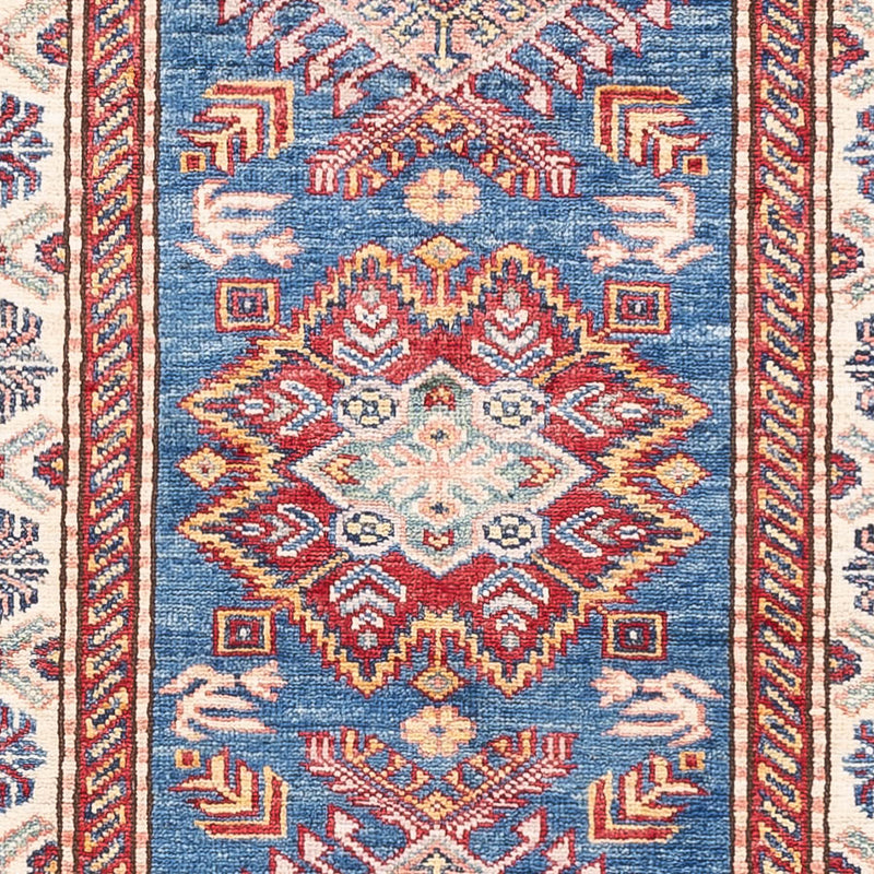Tappeto corsia Tappeto Ziegler - Kazak - 246 x 75 cm - blu