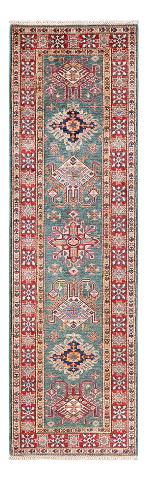 Tappeto corsia Tappeto Ziegler - Kazak - 256 x 74 cm - verde