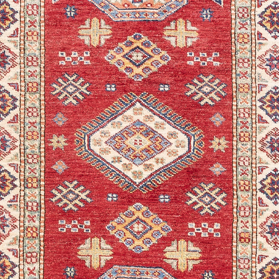 Tappeto corsia Tappeto Ziegler - Kazak - 301 x 79 cm - rosso