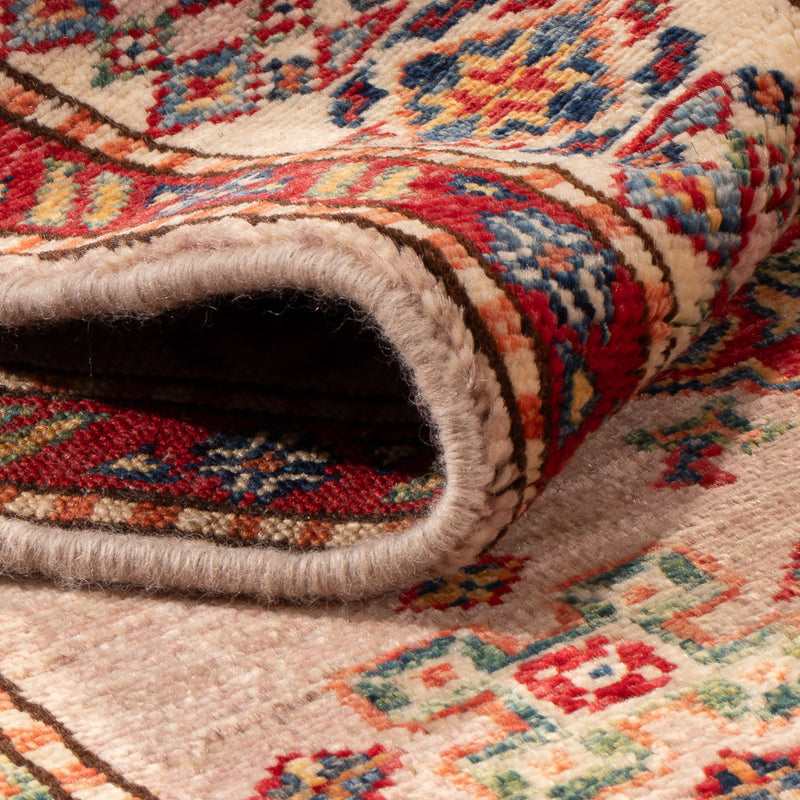 Tappeto corsia Tappeto Ziegler - Kazak - 293 x 76 cm - salmone