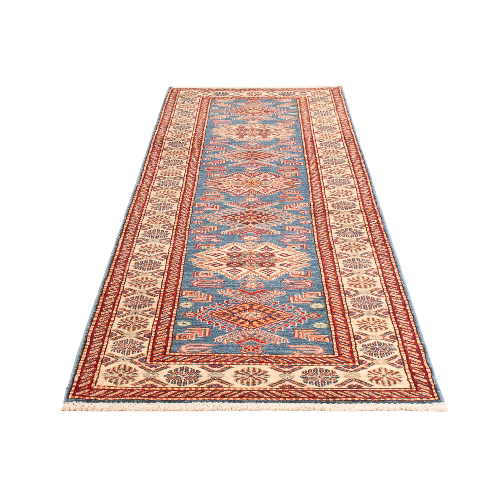 Tappeto corsia Tappeto Ziegler - Kazak - 287 x 78 cm - blu