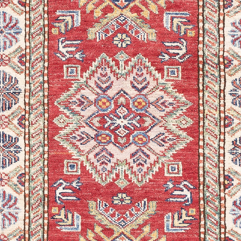 Tappeto corsia Tappeto Ziegler - Kazak - 263 x 76 cm - rosso