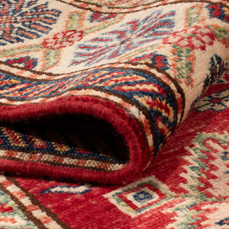 Tappeto corsia Tappeto Ziegler - Kazak - 263 x 76 cm - rosso