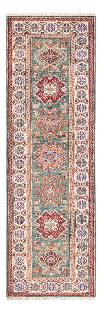 Tappeto corsia Tappeto Ziegler - Kazak - 244 x 75 cm - verde chiaro
