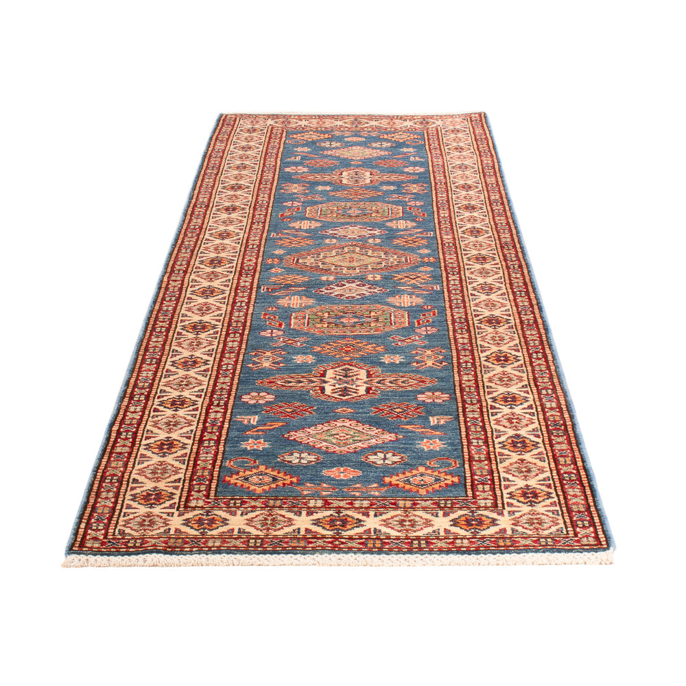 Tappeto corsia Tappeto Ziegler - Kazak - 252 x 75 cm - blu