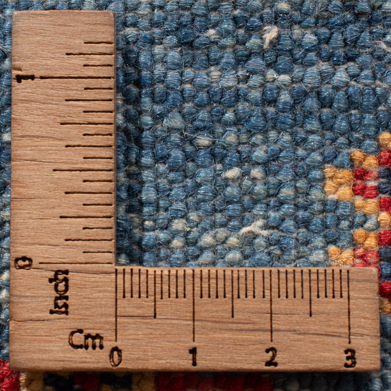 Tappeto corsia Tappeto Ziegler - Kazak - 252 x 75 cm - blu