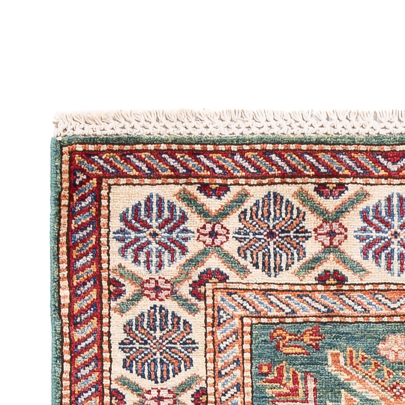 Tappeto corsia Tappeto Ziegler - Kazak - 243 x 72 cm - verde chiaro