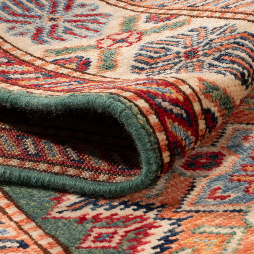 Tappeto corsia Tappeto Ziegler - Kazak - 243 x 72 cm - verde chiaro