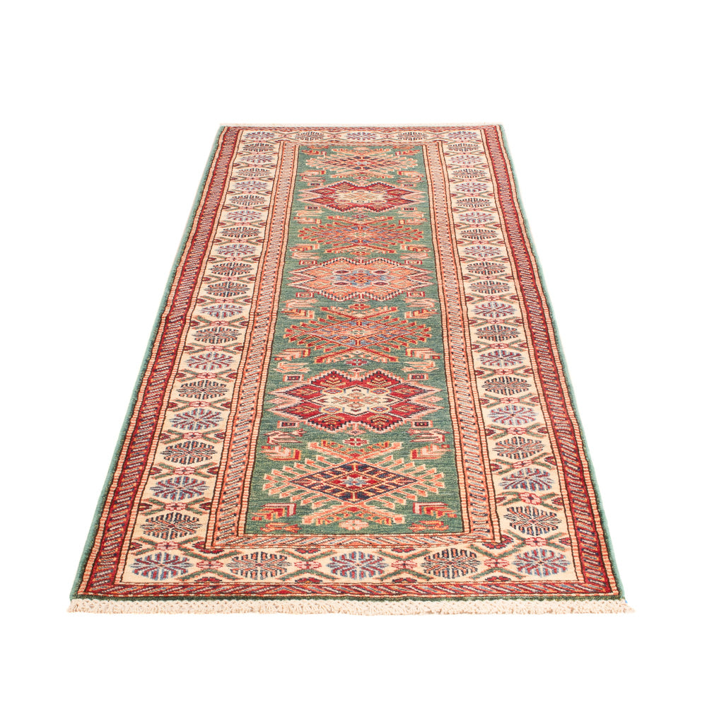 Tappeto corsia Tappeto Ziegler - Kazak - 243 x 72 cm - verde chiaro
