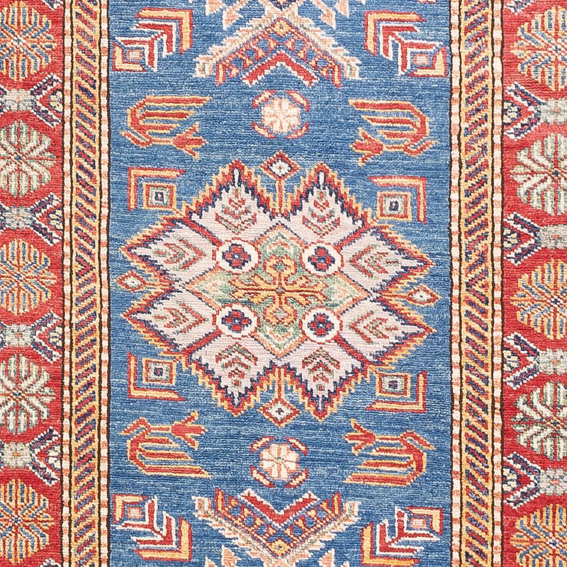 Tappeto corsia Tappeto Ziegler - Kazak - 307 x 83 cm - blu