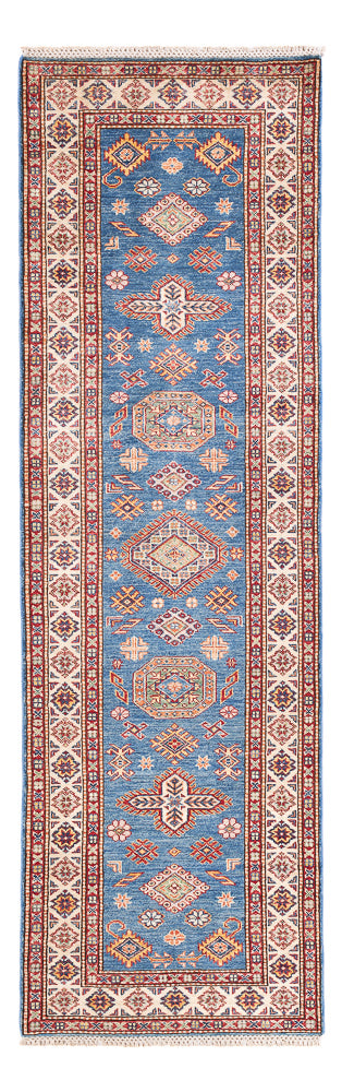 Tappeto corsia Tappeto Ziegler - Kazak - 254 x 77 cm - blu