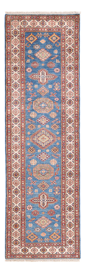Tappeto corsia Tappeto Ziegler - Kazak - 254 x 77 cm - blu