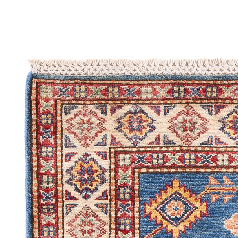 Tappeto corsia Tappeto Ziegler - Kazak - 254 x 77 cm - blu