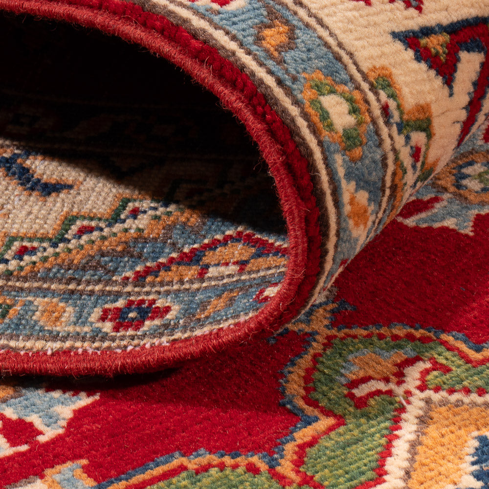 Tappeto corsia Tappeto Ziegler - Kazak - 293 x 76 cm - rosso