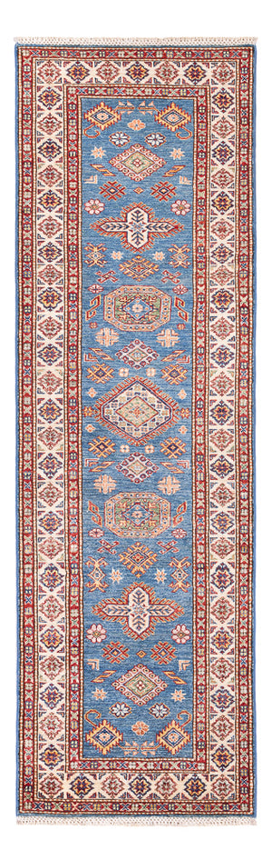 Tappeto corsia Tappeto Ziegler - Kazak - 256 x 74 cm - blu