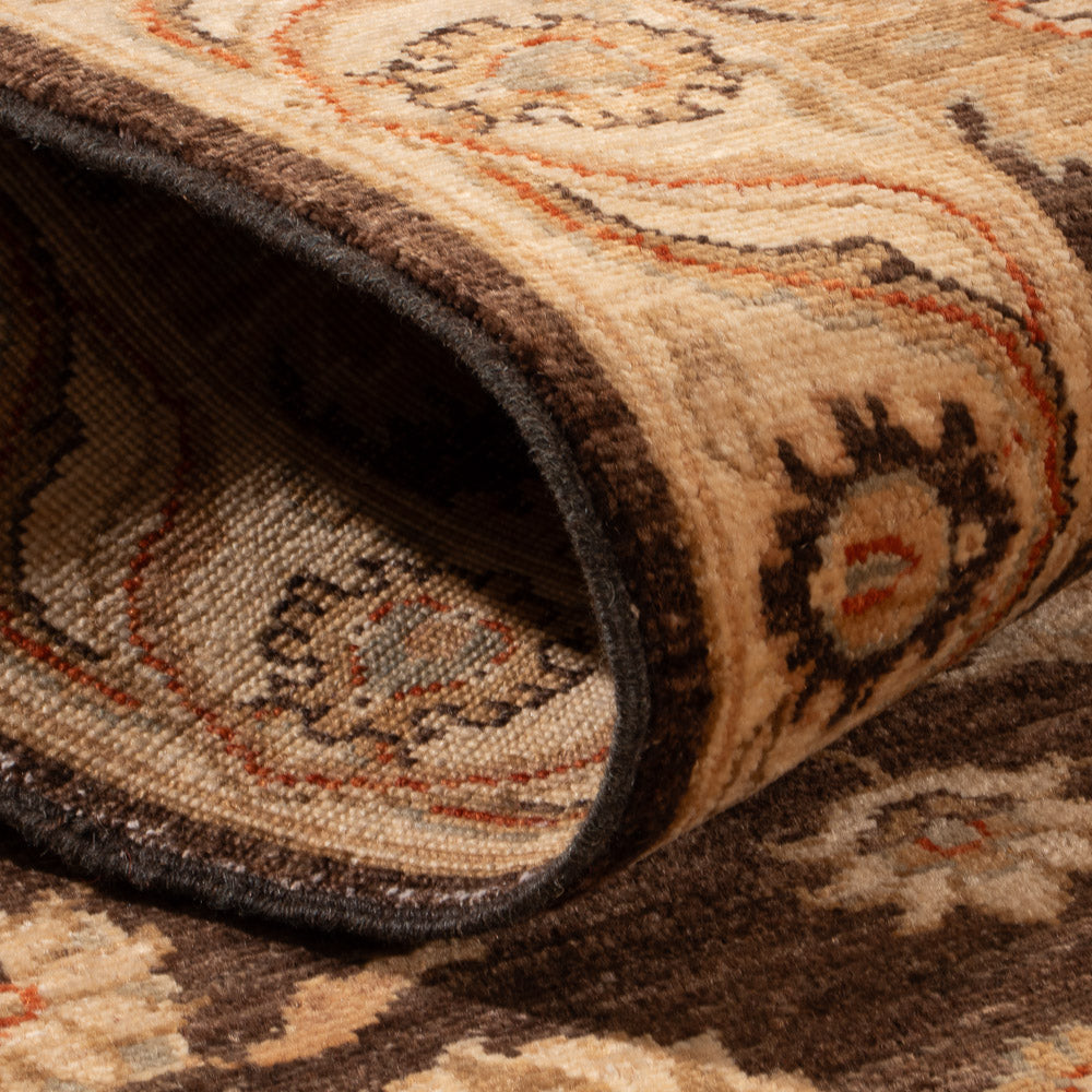 Tappeto corsia Tappeto Ziegler - 305 x 75 cm - beige scuro