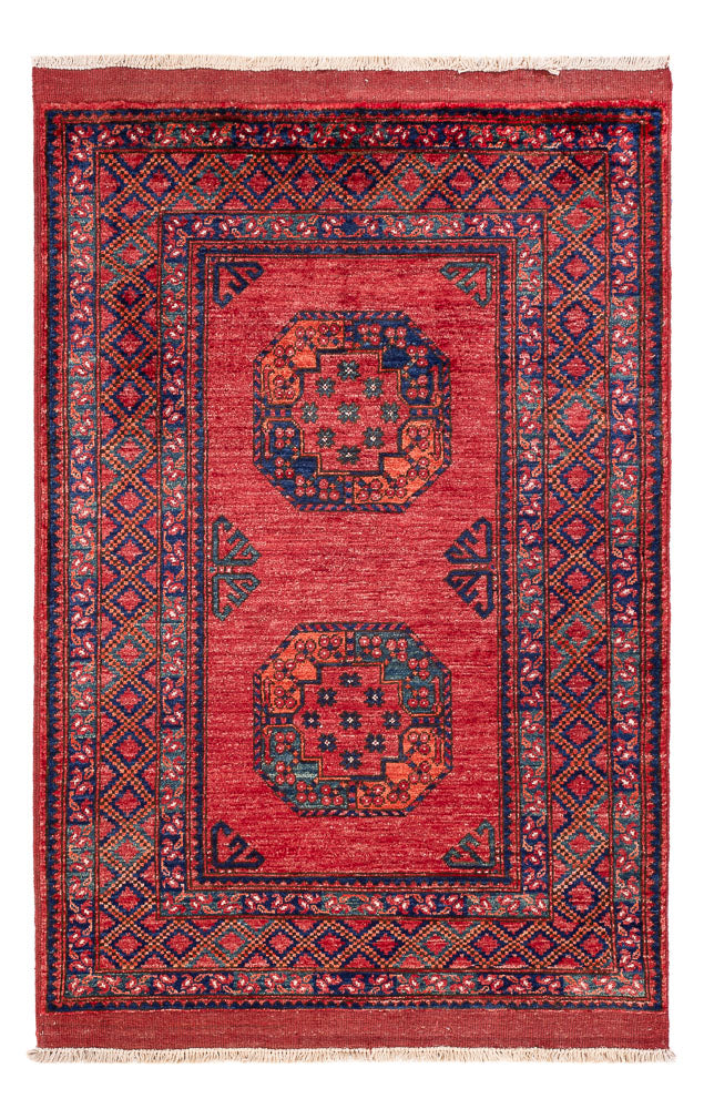 Tappeto afgano - 154 x 102 cm - rosso