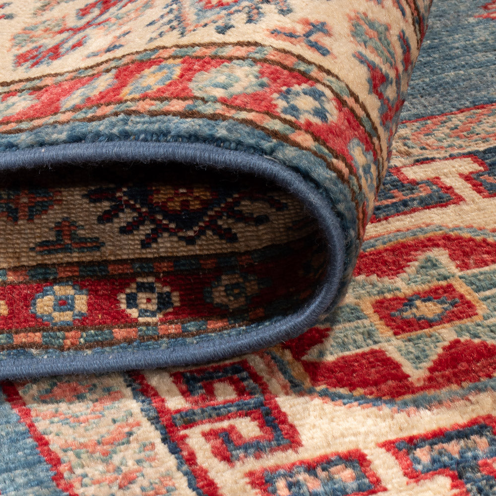 Tappeto Ziegler - Kazak - 150 x 104 cm - blu