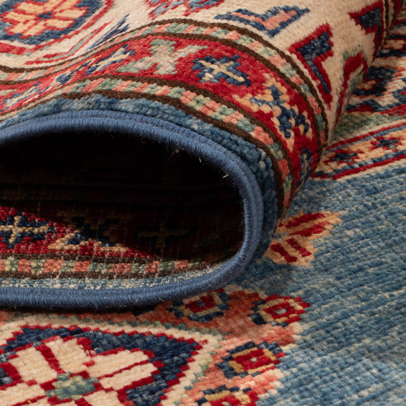 Tappeto Ziegler - Kazak - 154 x 101 cm - blu