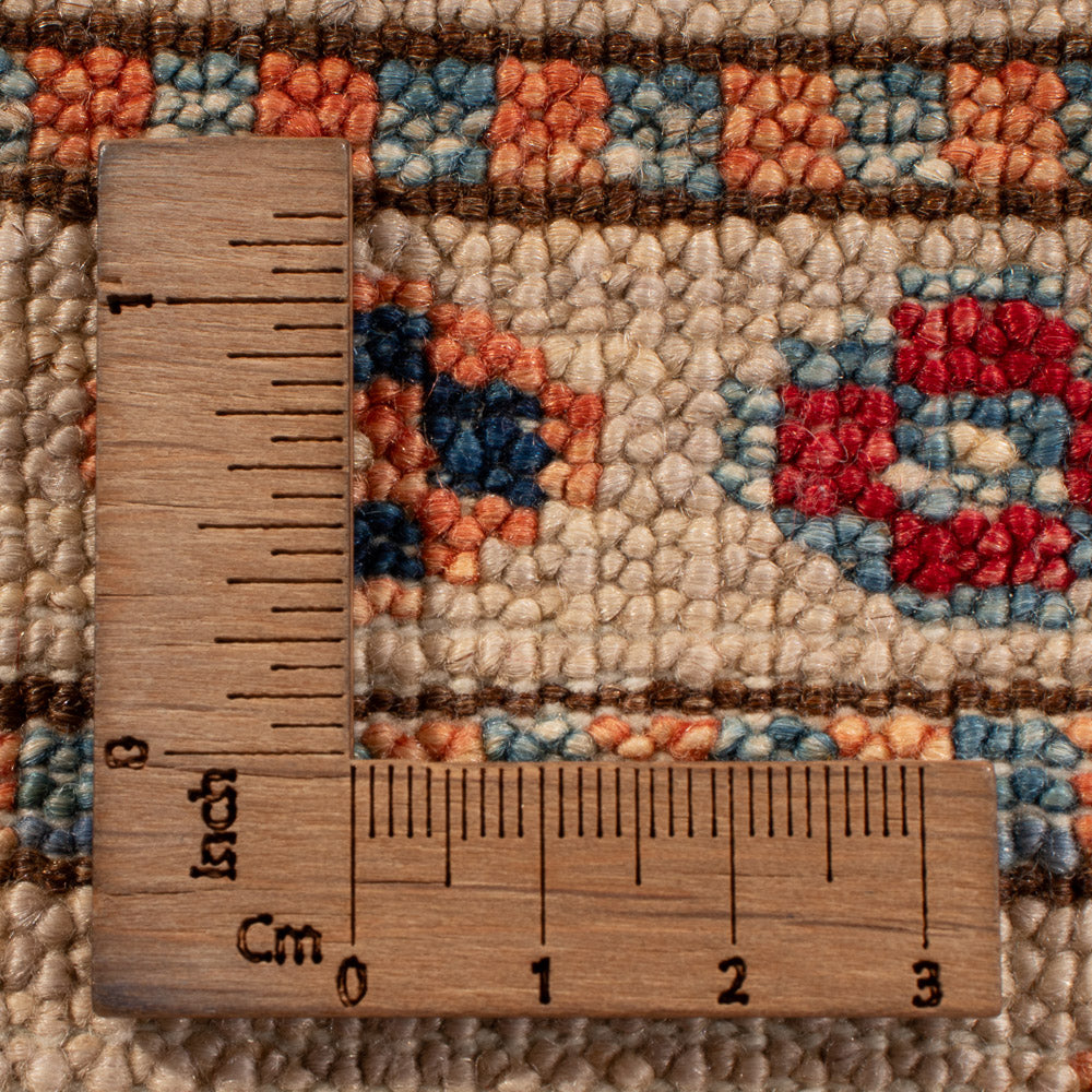 Tappeto Ziegler - Kazak - 151 x 95 cm - grigio chiaro