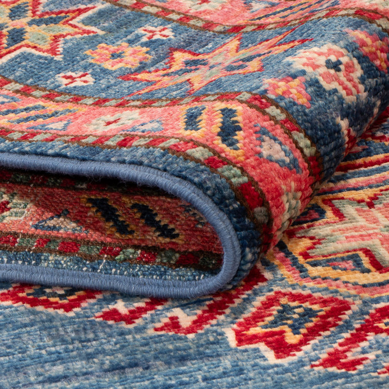 Tappeto Ziegler - Kazak - 155 x 101 cm - blu