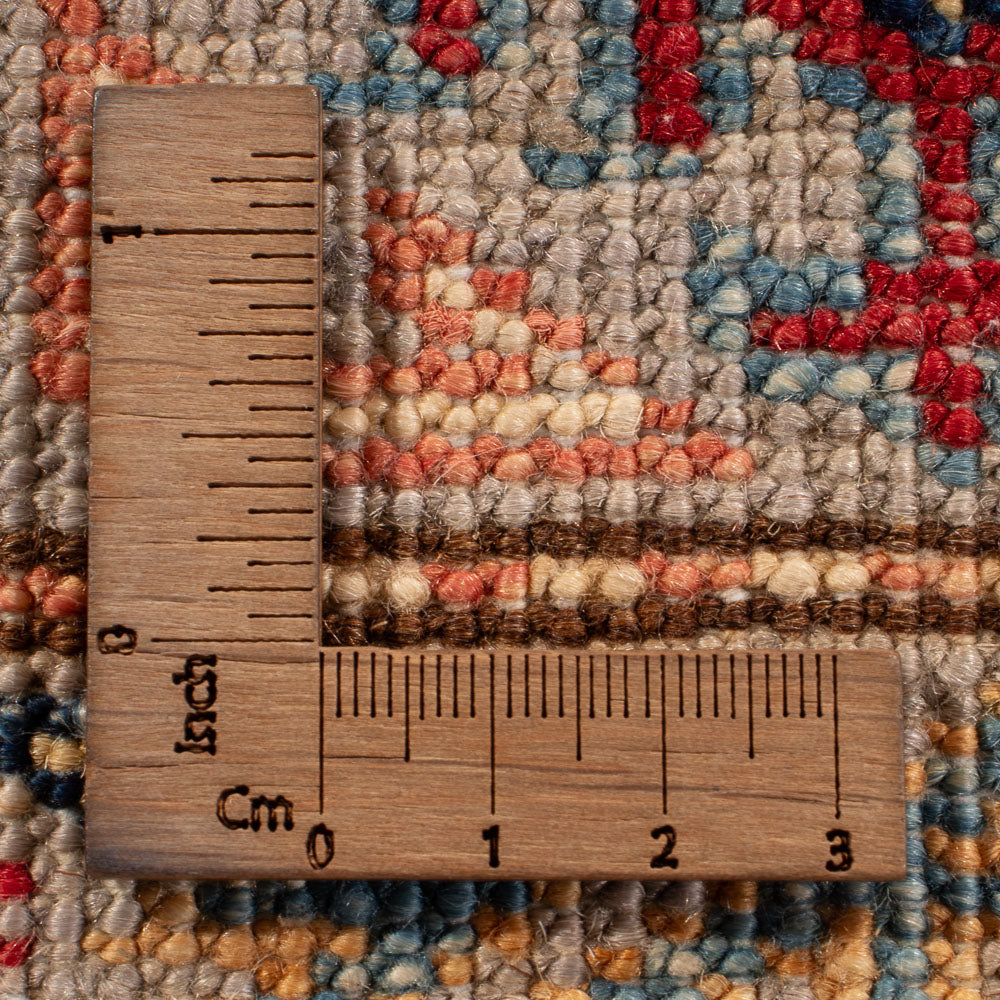 Tappeto Ziegler - Kazak - 147 x 100 cm - blu chiaro