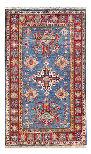 Tappeto Ziegler - Kazak - 158 x 97 cm - blu