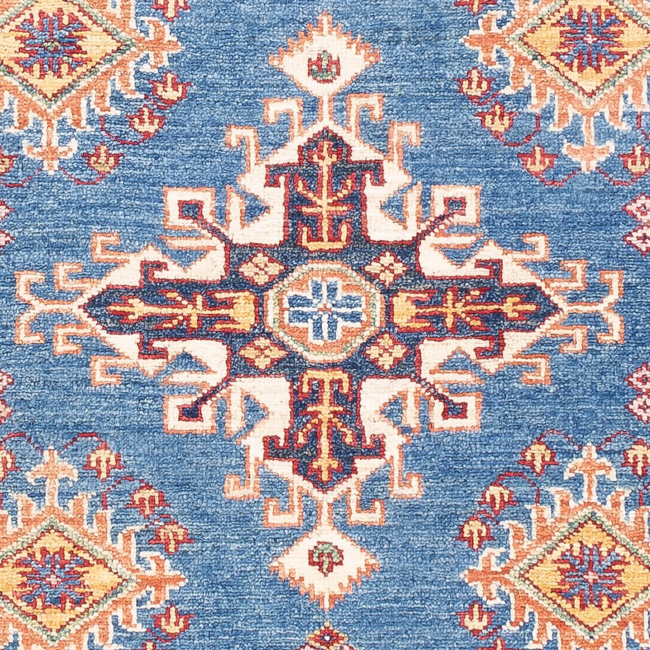Tappeto Ziegler - Kazak - 158 x 100 cm - blu