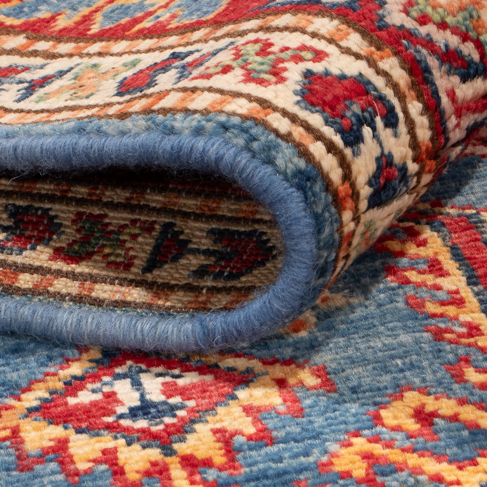 Tappeto Ziegler - Kazak - 158 x 100 cm - blu