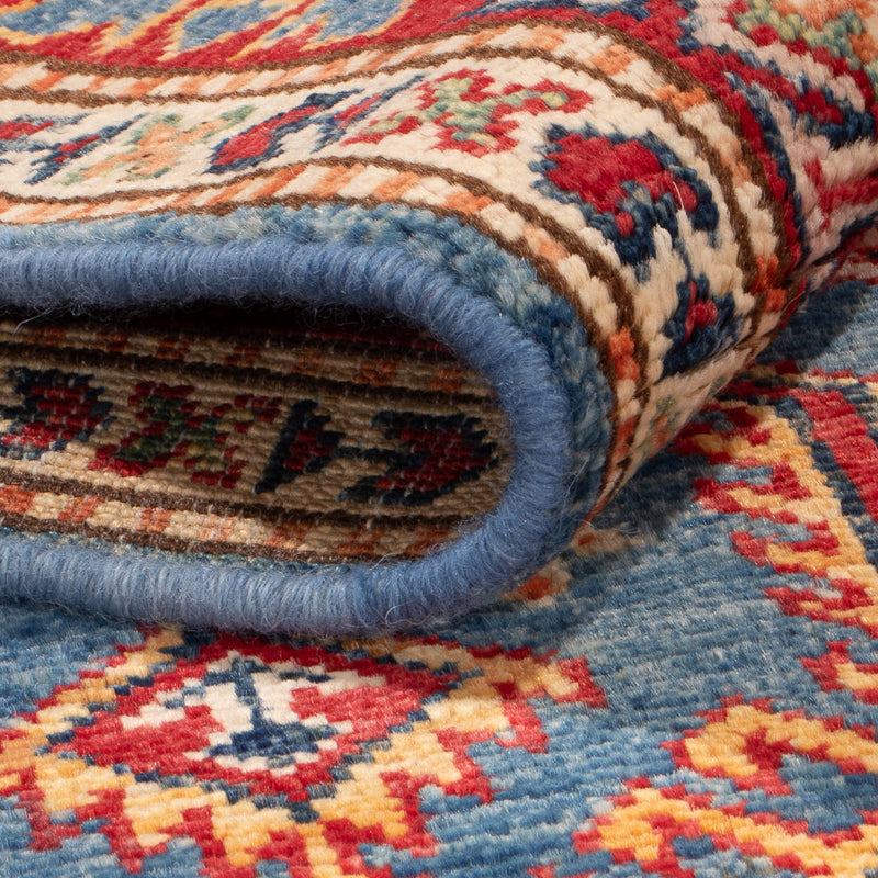 Tappeto Ziegler - Kazak - 158 x 100 cm - blu