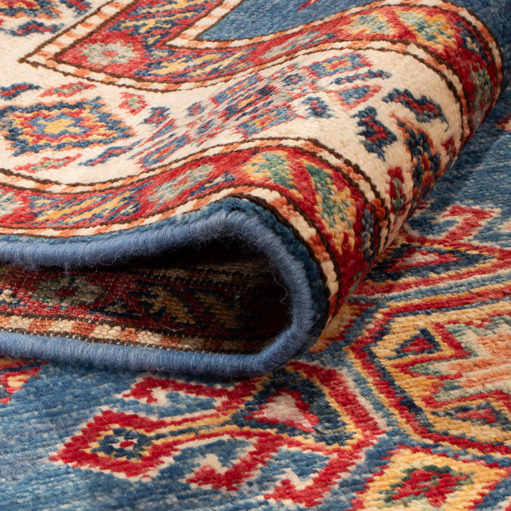 Tappeto Ziegler - Kazak - 152 x 96 cm - blu